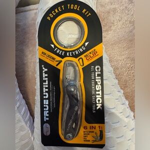 🎁 6 in 1 Multi-Tool clip for keychain, purse, backpack, etc. 3.5” long